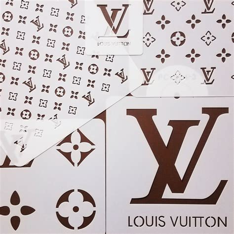 where to buy louis vuitton cake stencil|lv stencils designs printable.